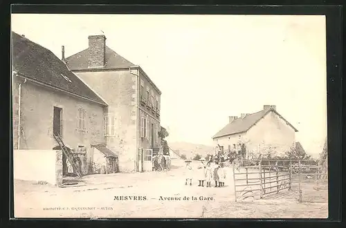 AK Mesvres, Avenue de la Gare