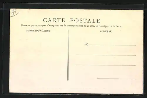AK Louhans, La Sous-Préfecture et rue des Bordes