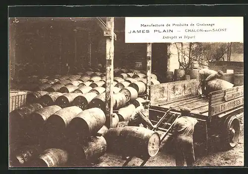 AK Chalon-sur-Saone, James Lain - Manufacture de Produits de Graissage