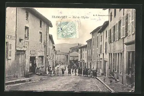 AK Tramayes, Rue de l`Eglise