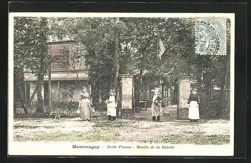 AK Montmagny, Butte Pinson, Moulin de la Galette