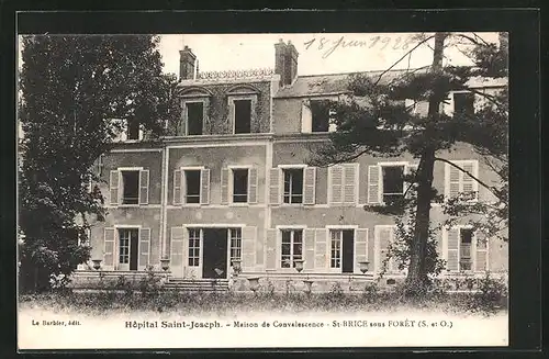 AK St-Brice sous Foret, Hopital Saint-Joseph, Maison de Convalescence