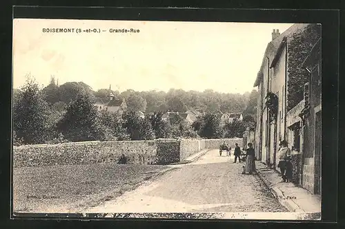 AK Boisemont, Grande Rue, L`Eglise