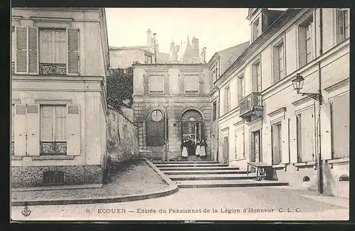 AK Ecouen, Entree du Pensionnat de la Legion d`Honneur