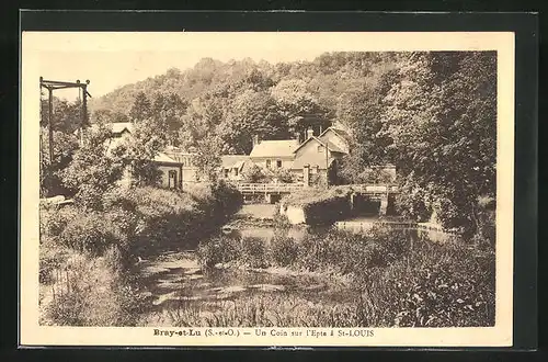 AK Bray-et-Lu, Un Coin sur l`Epte a St-Louis