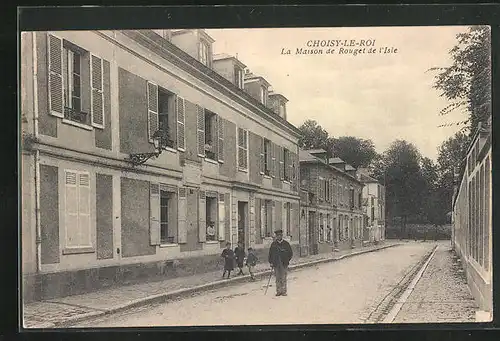 AK Choisy-le-Roi, La Maison de Rouget de l`Isle