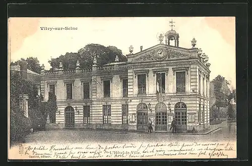 AK Vitry-sur-Seine, L`Hotel de Ville
