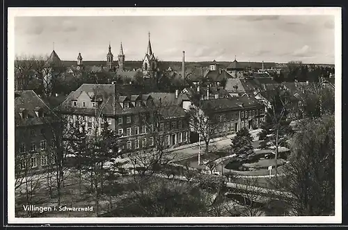 AK Villingen / Schwarzwald, Ortsansicht aus der Vogelschau