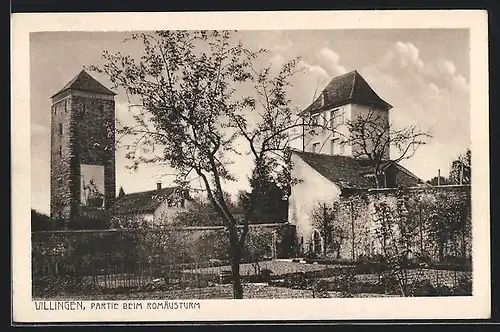 AK Villingen / Schwarzwald, Romäusturm