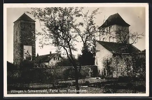 AK Villingen / Schwarzwald, Romäusturm