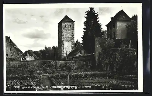 AK Villingen / Schwarzwald, Romäusturm