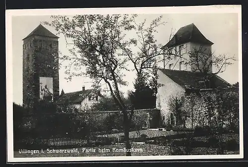 AK Villingen / Schwarzwald, Romäusturm