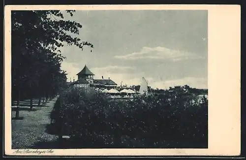 AK Starnberg, Uferpartie am Starnberger See