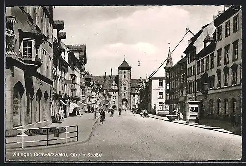 AK Villingen / Schwarzwald, Obere Strasse