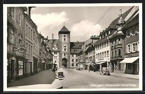 AK Villingen / Schwarzwald, Partie beim Oberen Tor