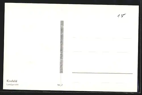 AK Krefeld, Landgericht