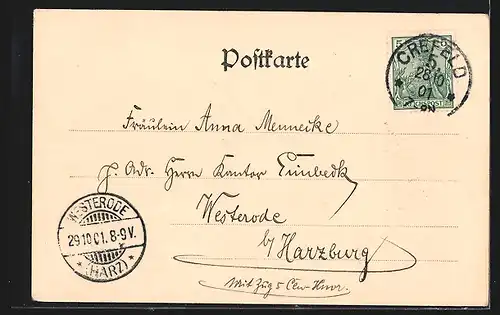 AK Krefeld, Rathaus am Westwall