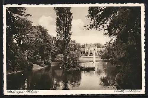 AK Uerdingen a. Rh., Stadtparkhaus
