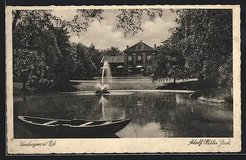 AK Uerdingen a. Rh.,  Park