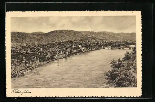 AK Rheinfelden, Totalansicht