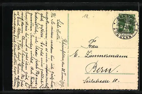 AK Rheinfelden, Totalansicht