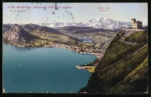 AK Monte Brè, Kulmhotel, Lugano e Monte Rosa