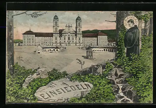 AK Einsiedeln, Kloster, Heiliger St. Meinrad