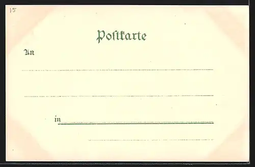 Lithographie Leipzig, Concerthaus, Rosenthal-Eingang, Königsplatz