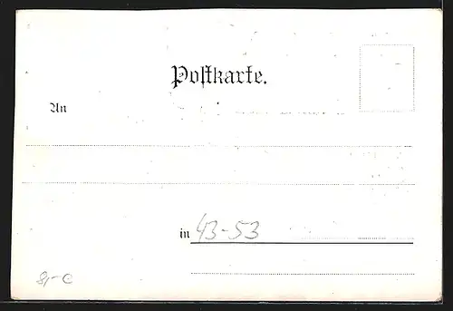 Lithographie Münchener Schäfflertanz 1900, Offizielle Ausgabe des Tänzer-Comités, Reifschwinger Leonh. Bischoff