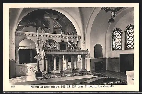 AK Pensier, Institut St-Dominique, la Chapelle