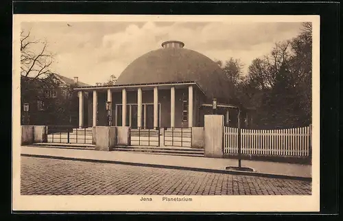 AK Jena, Blick auf das Planetarium