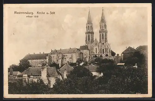 AK Klosterneuburg, Kirche und Stift