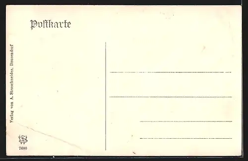 AK Eibenstein b. Drosendorf, Ortsansicht aus der Vogelschau