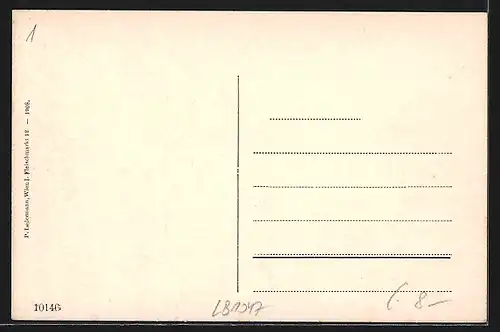 AK Mariazell, Wegscheid, Ortsansicht mit Tonion