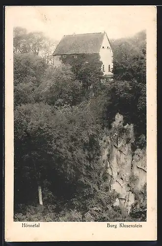 AK Hemer, Hönnetal, Burg Klusenstein