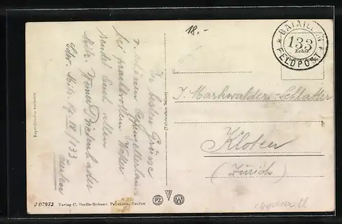 AK Teufen, Ortsansicht mit Säntis