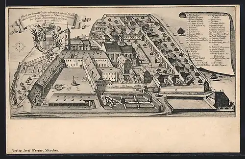 AK Buxheim, Kartause Maria Saal, Übersichtsplan