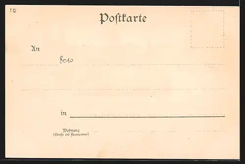 Lithographie Dresden, Totalansicht mit Brücke
