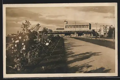 AK Lazne Podebrady, Nádrazi, Bahnhof