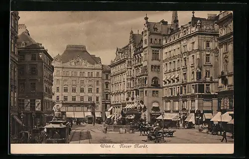 AK Wien, Neuer Markt mit Geschäften