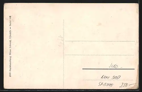 AK Neusatz, Strasse Kossuth Lajos-Gasse mit Strassenbahn