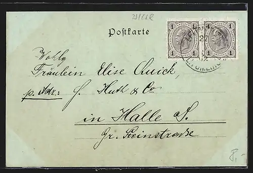 AK Leitmeritz / Litomerice, Ortspartie