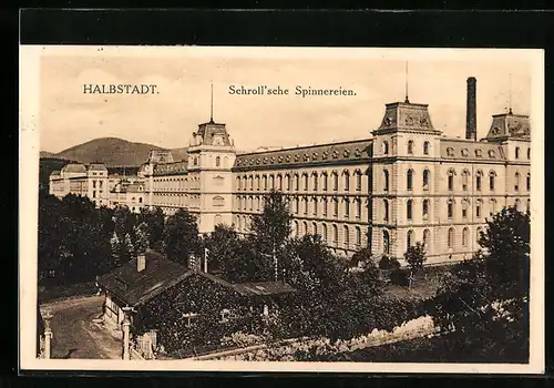 AK Halbstadt, Schroll`sche Spinnereien