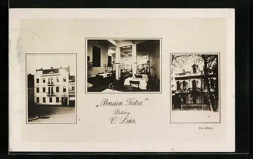 AK Piestany, Pension Tatra, Bes. V. Leier