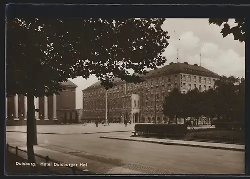 AK Duisburg, Hotel Duisburger Hof