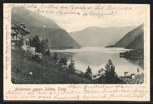 AK Achensee /Tirol, Uferpartie gegen Süden