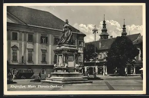 AK Klagenfurt, Maria Theresia-Denkmal
