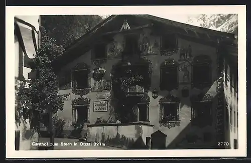 AK Ötz, Gasthof zum Stern