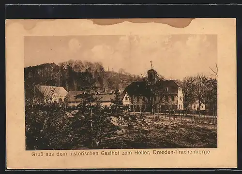 AK Dresden-Trachenberge, Gasthof zum Heller