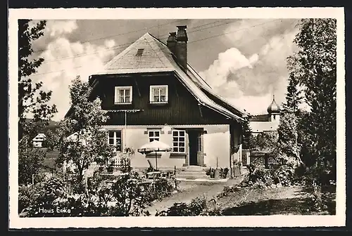 AK Hinterzarten /Schwarzwald, Pension Haus Erika von El. Volpel